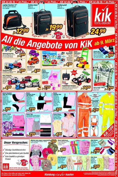 Marktplatz Zeitung: Neues von KiK