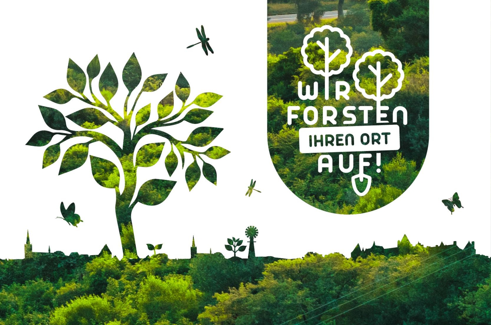 Thüringer Funke-Zeitungen pflanzen Bäume