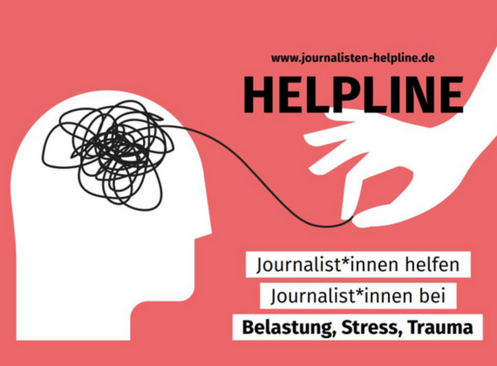 "Helpline" für Journalistinnen und Journalisten eingerichtet