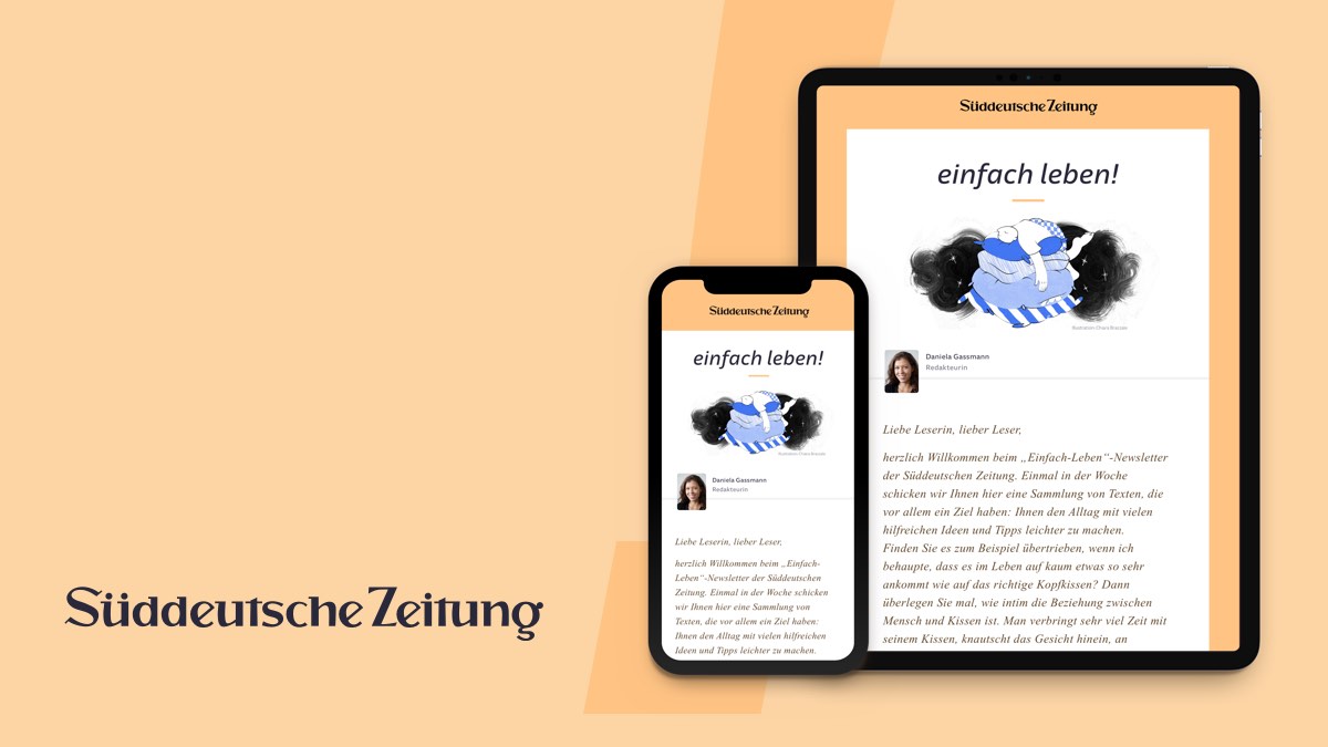 Neuer Newsletter der Süddeutschen Zeitung